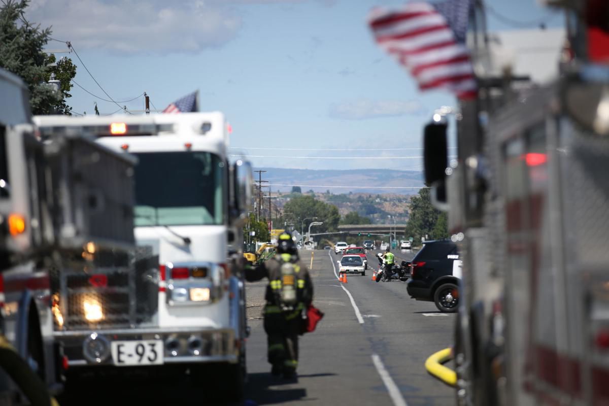 Incendio en Stop and Go Drive Inn en Yakima